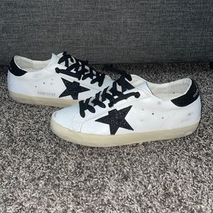 NWOT Golden Goose Crystal Superstar Sneakers